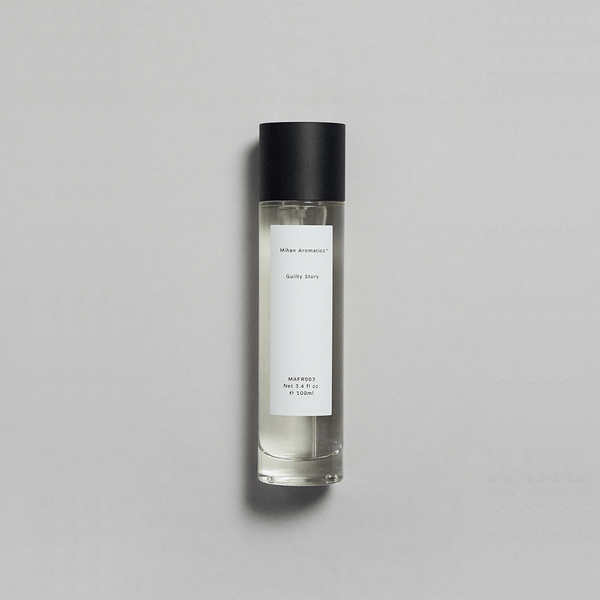 Guilty Story Parfum bottle showcasing bold, addictive fragrance designed for unforgettable moments.