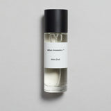 Mihan Aromatics Kirra Curl parfum 30ml bottle with black cap on a pale grey backdrop