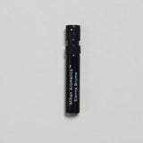 Mihan Aromatics Sienna Brume parfum 2ml sample vial on a pale grey backdrop